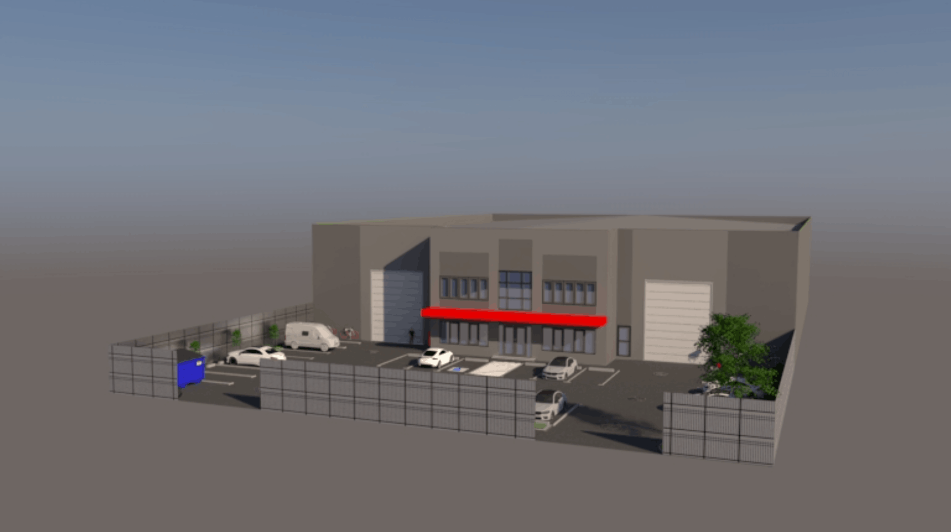 Warehouse and Industrial Renders